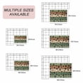 thumbnail image 6 of Dark Sage Green Brown Outdoor Rug 3x5 Ft, Non Slip Washable Area Rug, Farmhouse Dog Paw Vintage Patio Rugs Carpet Runner, Large Floor Mat for Indoor/Outdoor Deck Porch Camping, 6 of 8