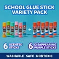 thumbnail image 5 of Elmer’s Scented Glue Sticks Variety Pack, Safe, Non-toxicSchool Glue, 6 Gram, 12 Count, 1 Hour Dry ( 3 Pack ), 5 of 7