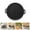 Black 11.22in, variant on WUXIAB Non-Stick Round Baking Pan, Consecutive Round Non Stick Baking Pan Inch, Korean Grill Pan For Indoor Cooking,Non-Stick Round Baking Pan,Korean Bbq Grill Pan,Korean Grill Pans For Indoor