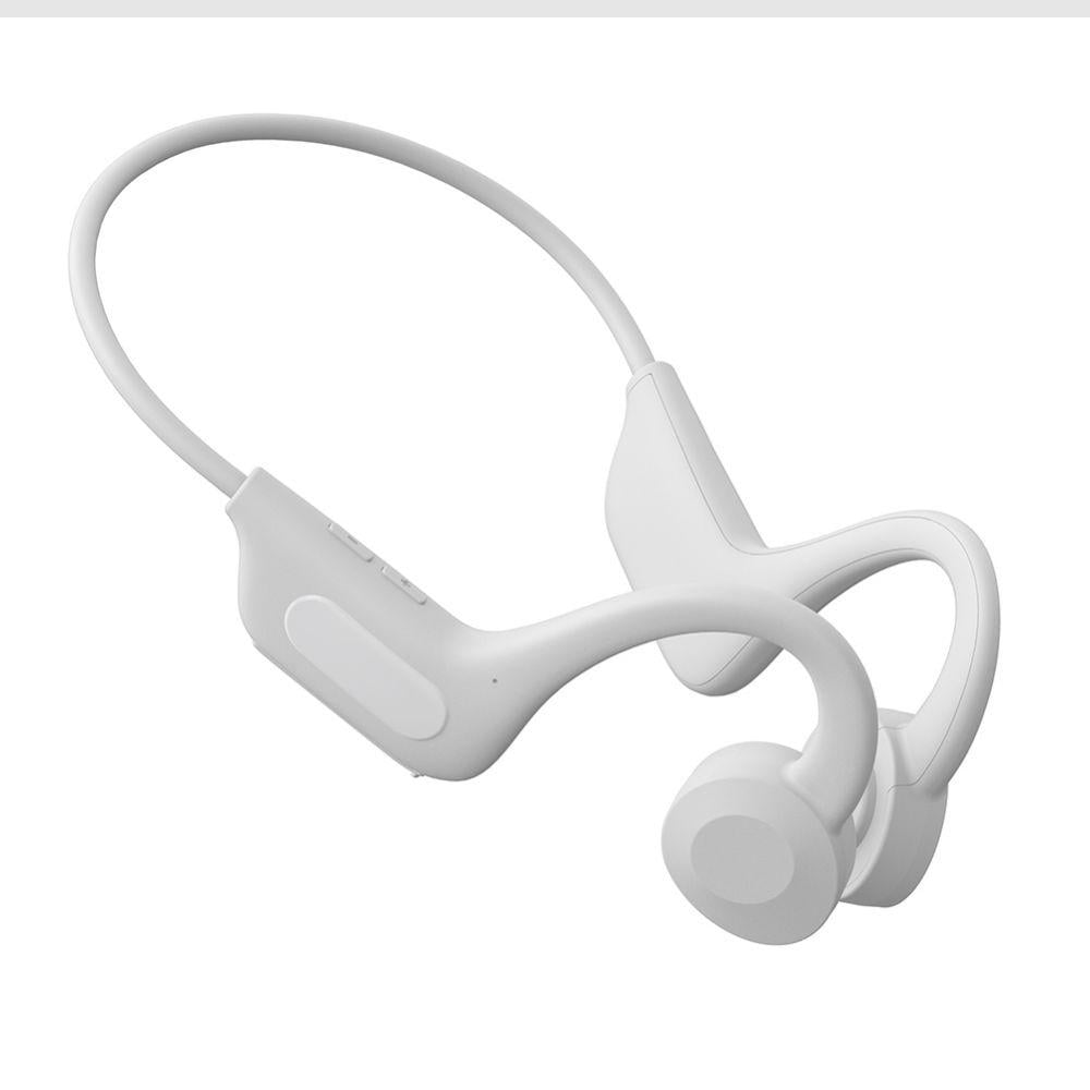 Wireless Bone Conduction Headphones, Open Ear Sports Bluetooth Headset, Built-in Mic for Workouts,Night Running,Cycling,Hiking,White - Walmart.com