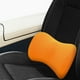 thumbnail image 4 of Cojín de soporte lumbar ergonómico, espuma con memoria, respaldo de silla de oficina, naranja y gris, 4 of 4