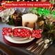 thumbnail image 5 of Set de 10 regalos de mesa para fiestas navideñas sin broches con sombreros y chistes, 5 of 8