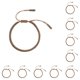 thumbnail image 3 of Pulseras Minnieouse de Cuerda con Nudos Chinos Simples y Delicados 10Conjunto, 3 of 6