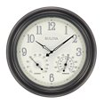 thumbnail image 1 of Bulova Clocks Weather Master Outdoor Thermometer and Hygrometer Wall Clock, 1 of 2
