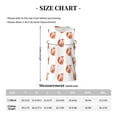 thumbnail image 4 of Naloa Orange Fox Basketball Jersey Reversible Men's Mesh Athletic Sports Shirts Training Practice S-4XLMedium, 4 of 6