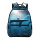thumbnail image 1 of Easygdp Ocean Dolphin Fish School Mochila Ergonómica Versátil para Laptop - Múltiples Bolsillos, Correas Ajustables, Unisex para Escuela, Viajes y Actividades al Aire Libre-One Size, 1 of 5