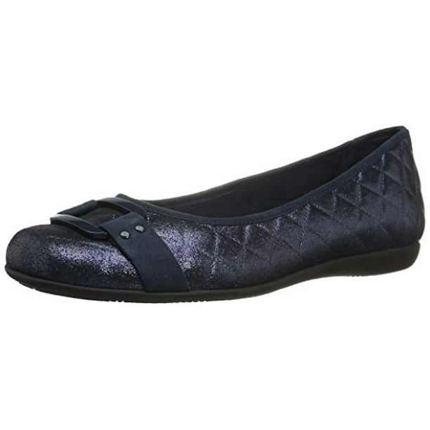 Trotters - Trotters Women's Sizzle Ballet Flat, Navy, 8.5 SS US ...