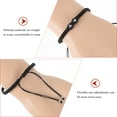 thumbnail image 2 of KAKOWELY Pulseras con iniciales, pulsera trenzada ajustable, pulseras de amistad para parejas, 2 of 4