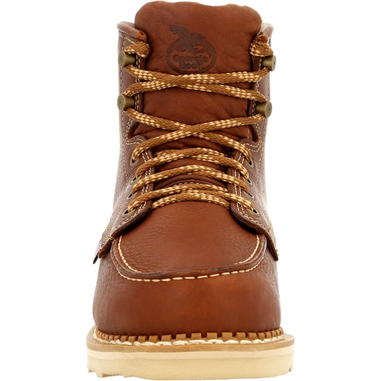 Georgia Boot Wedge Moc Toe Work Boot Size 13(M) - Walmart.com display picture 1