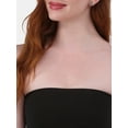 thumbnail image 5 of No Boundaries Women's Ruffle Bandeau, Sizes XS-3XL, 5 of 8