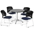 thumbnail image 3 of ofm pkg-brk-167-0030 breakroom package, gray nebula table/putty chair, 3 of 5