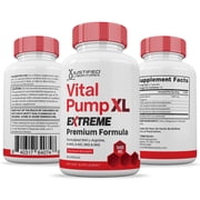 Vital Pump XL Extreme Pills 1600MG Premium Formula Proprietary Blend for Mens Health 60 Capsules