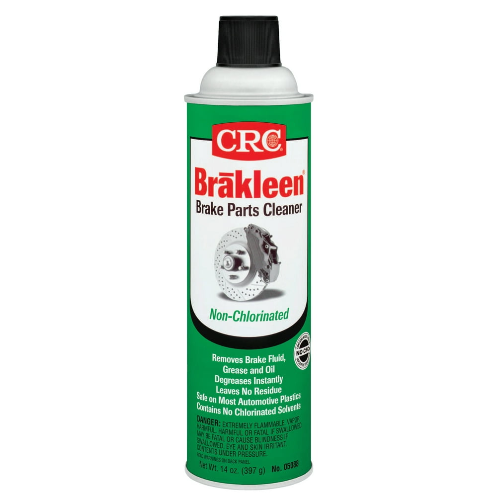 CRC Brakleen NonChlorinated Brake Parts Cleaners, 14 oz Aerosol Can