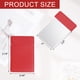 thumbnail image 2 of Espejo de bolsillo Uxcell de acero inoxidable irrompible, espejo compacto de maquillaje con funda de cuero PU (Rojo, 2.44 x 3.74"), 2 of 7