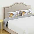 thumbnail image 5 of Ryvnso Satin Pillowcase Butterflies Flowers Pillow Cases Standard Size 40x20in, 5 of 6