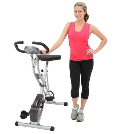 Exerpeutic Magnetic Upright Exercise Bike with Heart Pulse