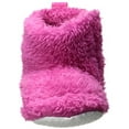 thumbnail image 4 of Luvable Friends Infant Sherpa Booties Pink L, 4 of 4