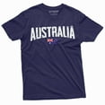thumbnail image 4 of Australia Aussie T-Shirt Oz Flag Patriotic Nationality Tshirt Mens Tee (Small Grey), 4 of 6