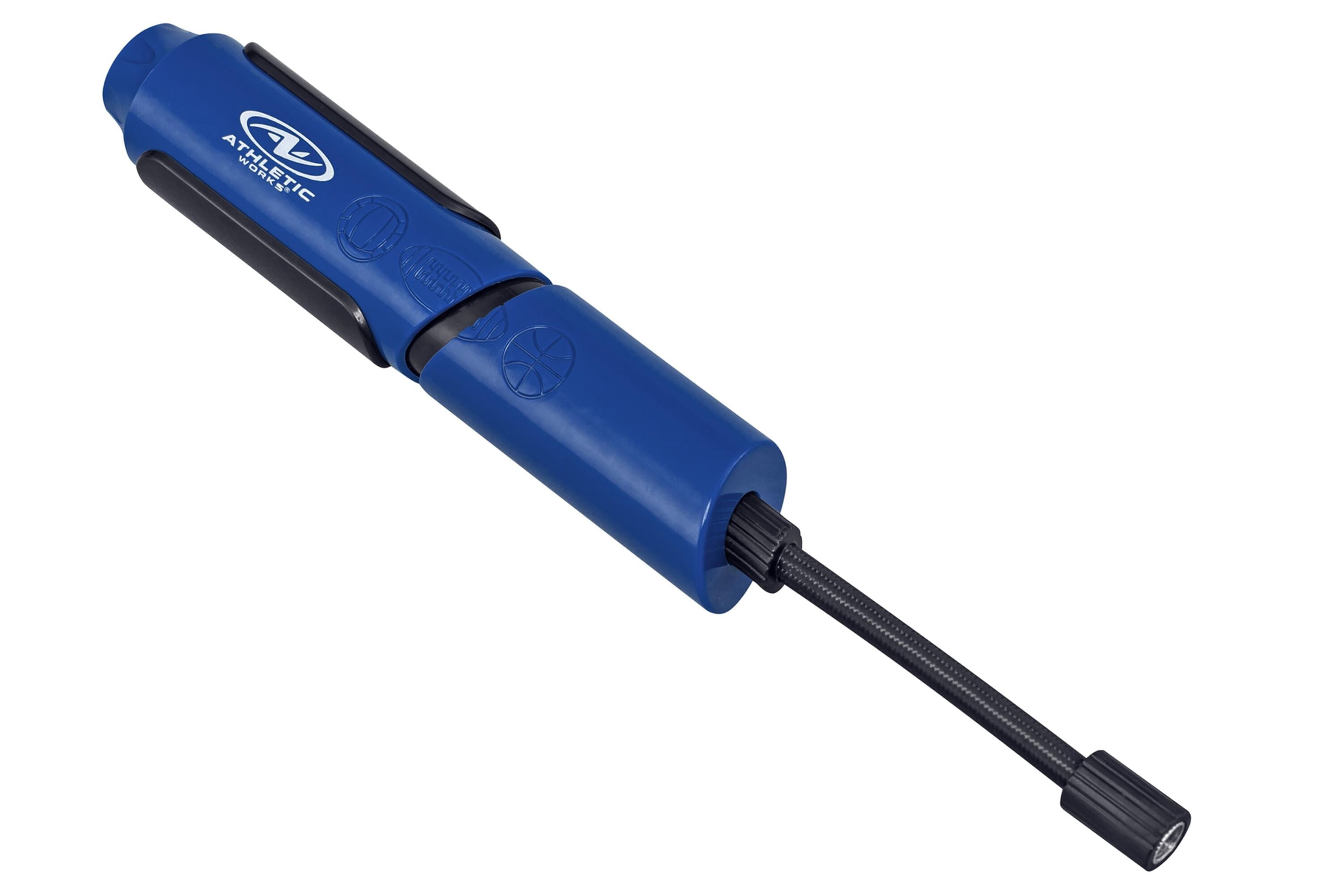 Athletic Works 7" Sport Manual Plastic Air Pump, Blue
