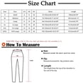 thumbnail image 2 of SDNall Fashion Womens Casual Solid Color Elastic Loose Pants Straight Wide Leg Trousers Pants, 2 of 9