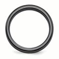 thumbnail image 2 of Edward Mirell Titanium Black Ti with Grooves 6mm Band EMR132, 2 of 7