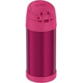 thumbnail image 2 of Thermos Funtainer Bottle - Double Wall - 12 oz, Pink, 2 of 7