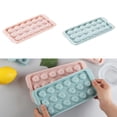 thumbnail image 3 of BE-TOOL Round Ice Cube Tray Cone Balls Ice Mould Ball Making Mold for Cool Whiskey Cocktails Coffee Making Home Bar Kitchen Blue, 3 of 8