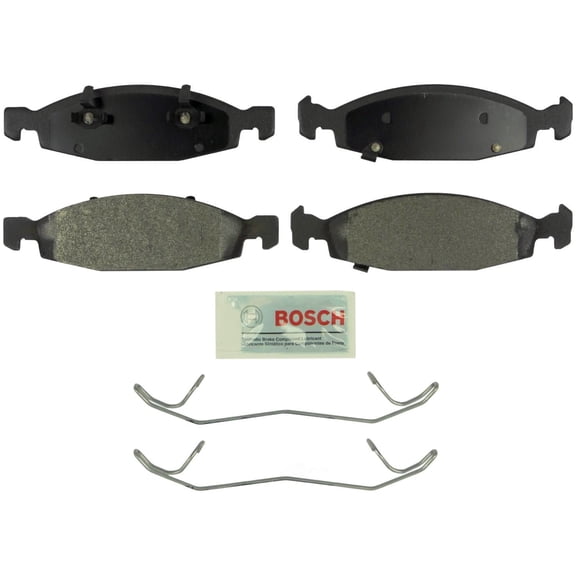 Bosch BE790H Bosch Blue Semi-Metallic Brake Pads with Hardware