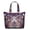 Tribal, variant on Large Capacity Travel Tote Bag Featuring Pizza Foodie Prints Lightweight Weekender Bag with Cartoon Fun Pizza Party Designs, Perfect for Gifts Weekend Getaways