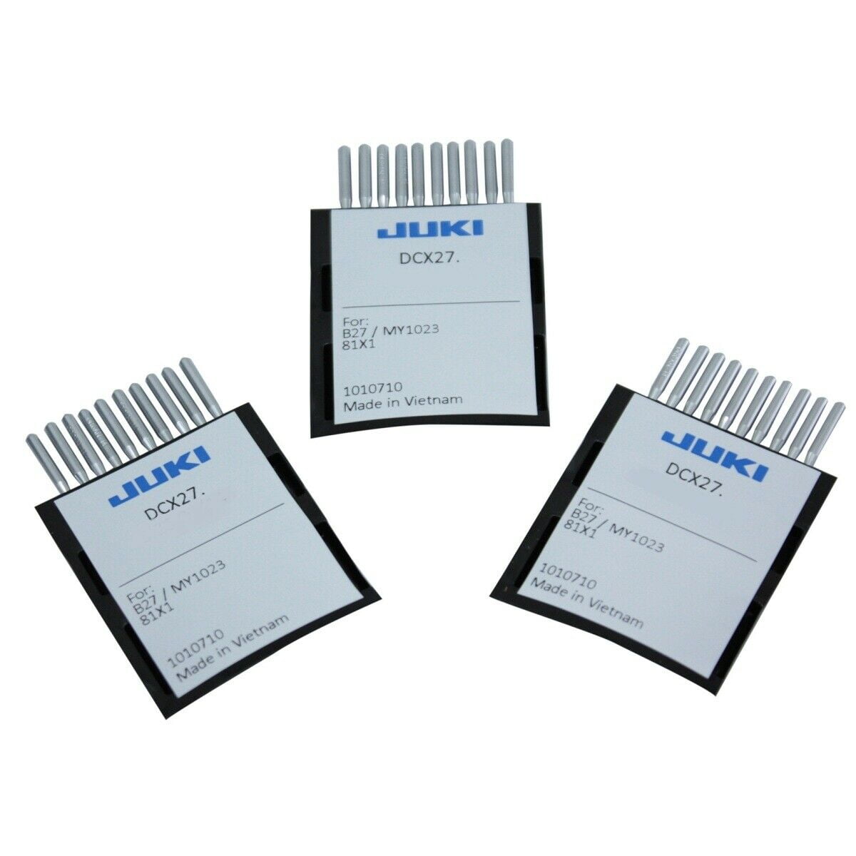 Pack of 30 Juki B27, DCX27 Needles for Industrial Overlock Sewing MachineSize 12