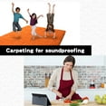 thumbnail image 2 of ZENELESS Ultra Soft Fluffy Rug for Living Room,9x12ft Non-Slip Shaggy Carpet for Bedroom Kids Room Nursery Home Decor Orange, 2 of 7