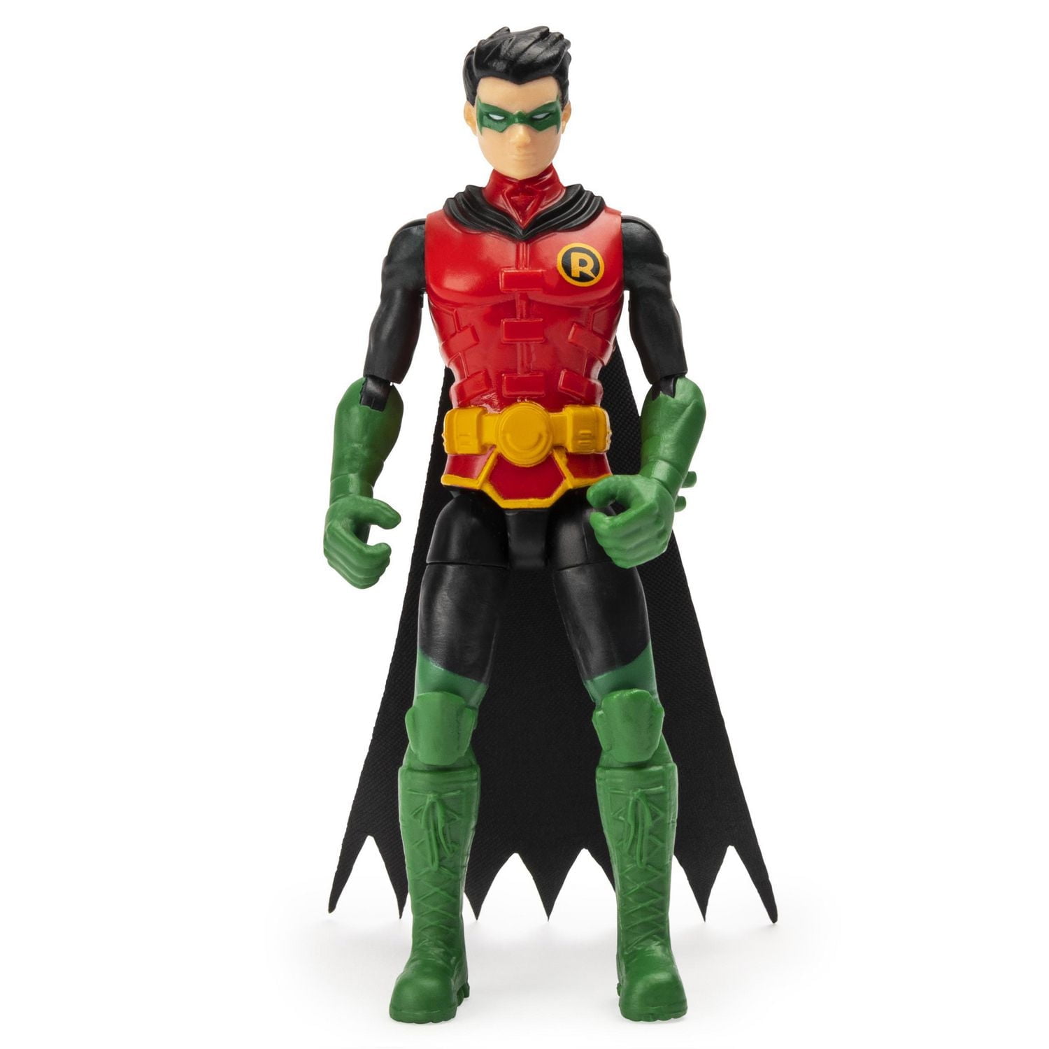BATMAN, Figurine articulée ROBIN de 10 cm avec 3 accessoires mystère