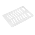 thumbnail image 4 of EOTVIA Eyebrow Lip Template,Brow Lips Template Reusable Bendable Eyebrow Lip Eyebrow Grooming Stencils For Artists Beauty Beginners,Lips Grooming Stencils, 4 of 8