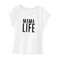 thumbnail image 3 of Camiseta para Mujer Verano Suave Cuello Redondo Manga Corta Top para Trabajo Senderismo Deportes M, 3 of 7