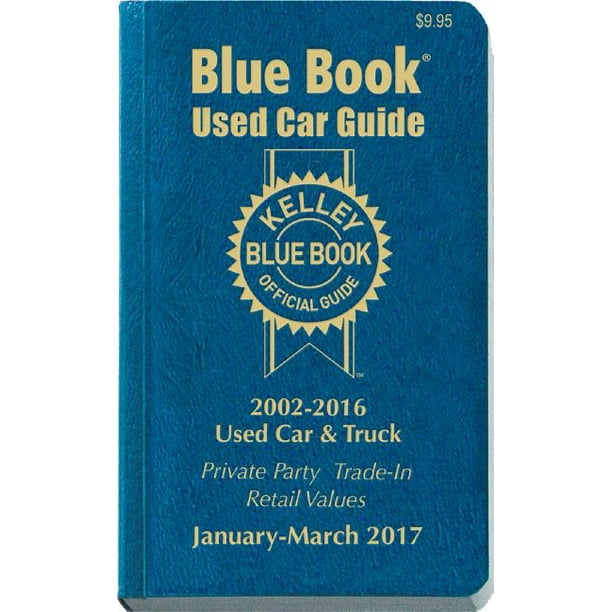 Kelley Blue Book Used Car Consumer Edition January March 2017