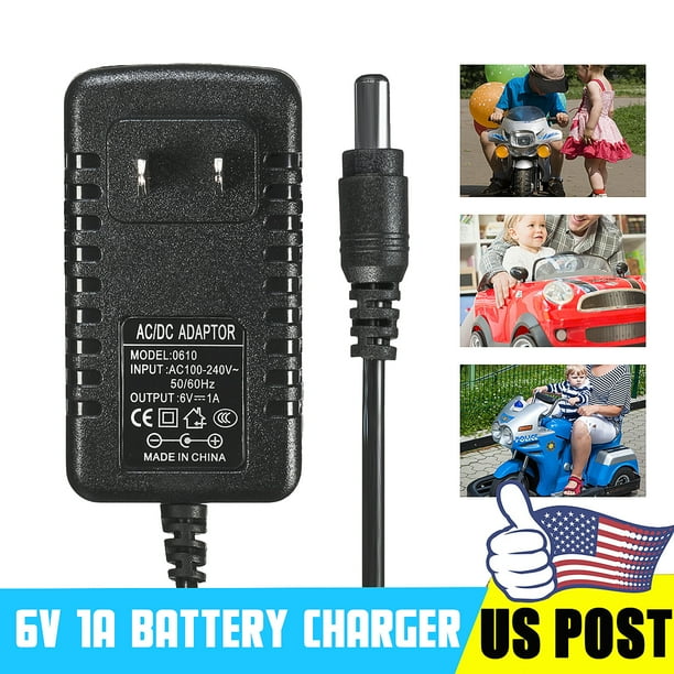 6v charger for ride on quad