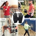 thumbnail image 5 of SAVIOR HEAT Full Finger Workout Gloves for Men Women, Touch Screen Gym Gloves with Anti-Slip Grip, Breathable UV Protection Fitness Gloves for Weight Lifting Cycling Hiking Driving Sports, Black, 5 of 10