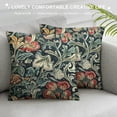 thumbnail image 3 of GOSMITH Tapestry Square Cushion Cover Golden Lily Pillow Cover Decor for Sofa, Chair, Couch, Bedroom, Living Room, Farmhouse Home Decor, 3 of 5