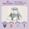 thumbnail image 6 of warmies Junior 9” Cat Stuffed Animal, Microwavable Heated Plushies and Weighted Soft Plush Toys, 6 of 7