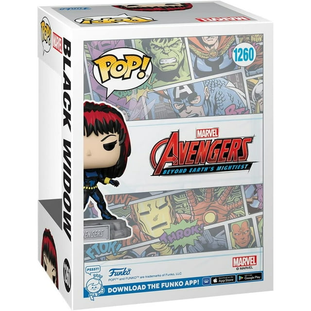 Funko Pop Avengers Black Widow Vinyl Figurine
