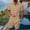 Khaki, variant on WIZUTIZ Men's 2 Pieces Shirt Set Short Sleeve Button Down Casual Hippie Holiday Beach T-Shirts and Shorts with Pockets