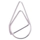 thumbnail image 5 of Ounissouiy Clip de papel de 30 piezas con forma de gota de agua, abrazadera decorativa para póster de oficina Púrpura 2piezas, 5 of 6