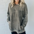thumbnail image 4 of Gkeoshab Vintage Christmas Women's Washed Cotton Oversized Crewneck Sweatshirt, Ultra-Soft Vintage Pullover with Dropped Shoulders for a Relaxed and Cozy Loungewear Essential. JN L, 4 of 9