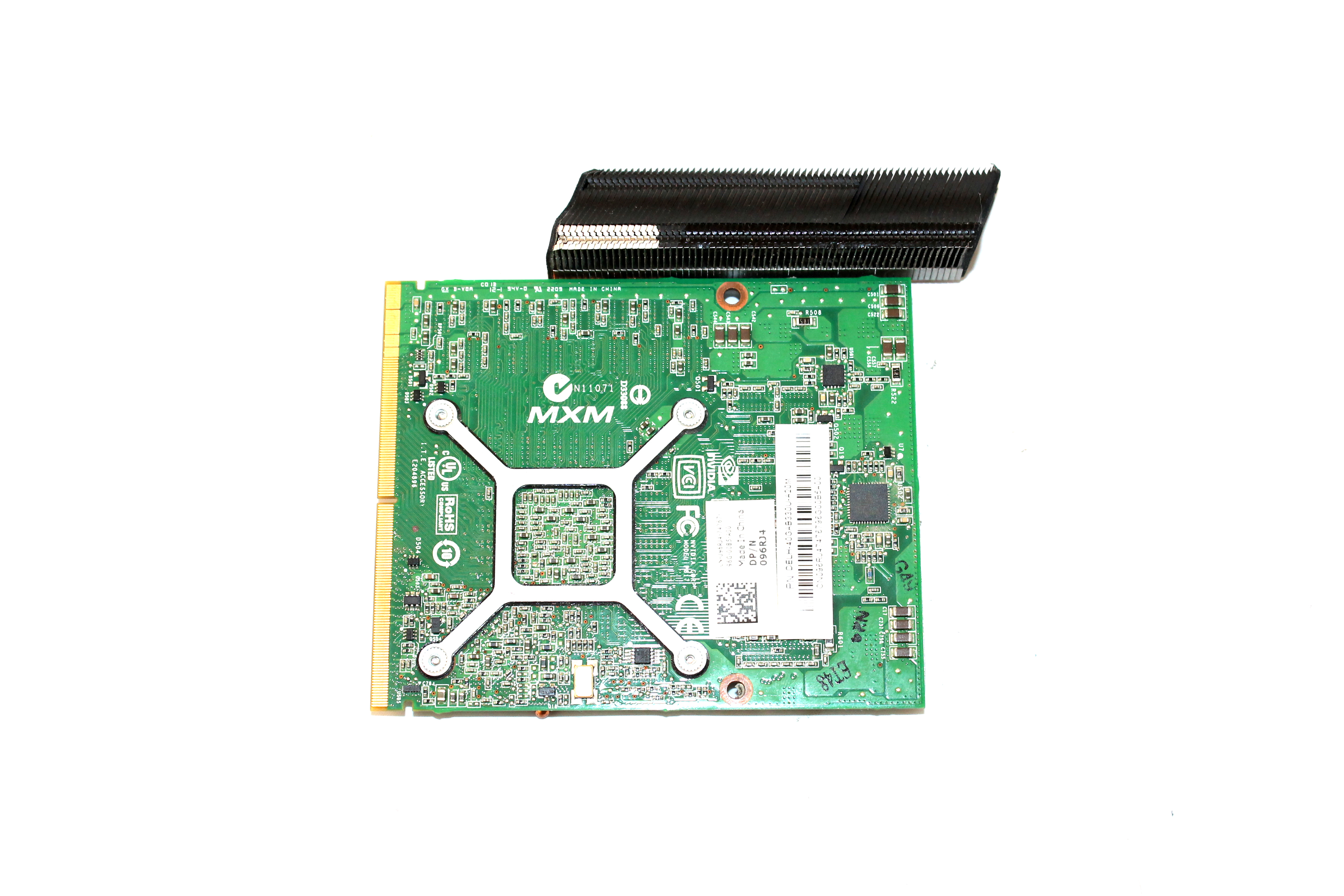 96RJ4 Dell Alienware M17X M15X Original GTX 260M 1GB Graphics Video Card with Heatsink