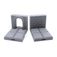 thumbnail image 4 of Deluxe Locking Dungeon Tiles - Masonry and Stone, Paintable 3D Printed Tabletop Role Playing Game Terrain Scenery for 28mm Miniatures, 4 of 4