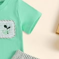thumbnail image 2 of Futezty Toddler Boys Clothes Summer Outfit Sets, Baby Boys Spring Summer Print Letter Cotton Short Sleeve Tshirt Shorts Outfits Clothes, 2 of 6