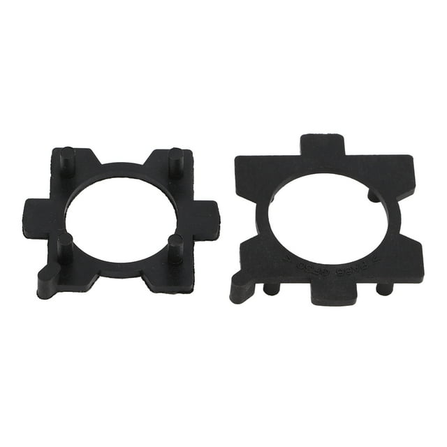 2 uds soportes de Base de faros LED soporte de bombilla de faro de Material ABS de diseño profesional de baja potencia