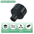 thumbnail image 2 of Uxcell 4-Pack Conector de Reducción de Tubo UReducer, Acoplamiento Reductor DN40*15, Recto, Gris, 2 of 6
