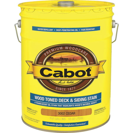 Cabot Alkyd/Oil Base Wood Toned Deck & Siding (Best Oil Based Stain For Cedar Deck)