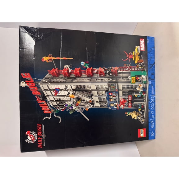 LEGO Marvel Spider-Man Daily Bugle Building Sets for Adults - Display as Office or Bookshelf Decor - Gifts for Men & Women Fans - 25 Minifigures - 76178